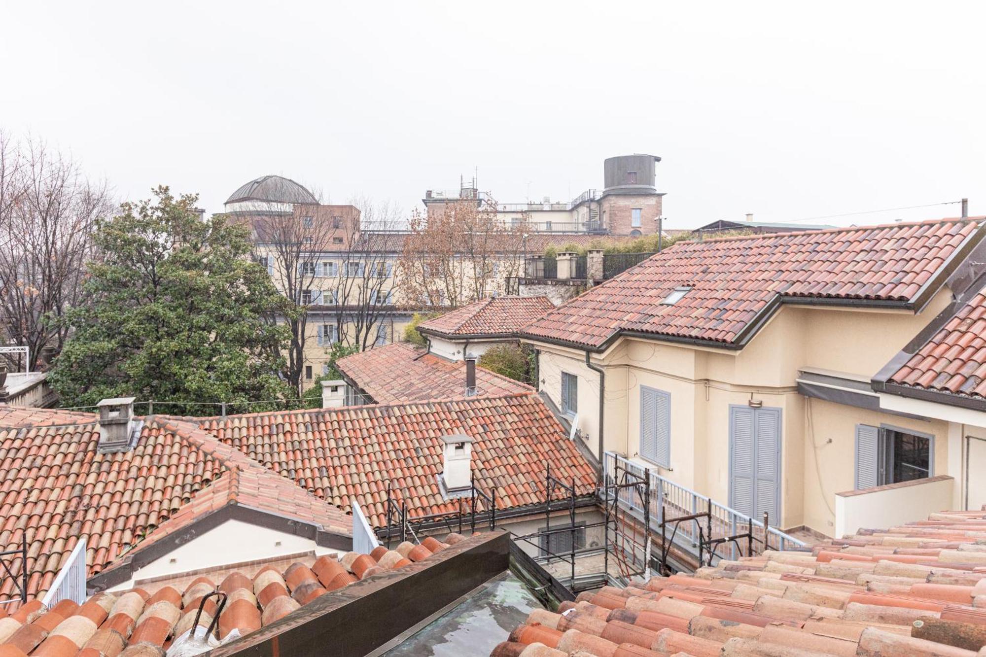 Monte Napoleone Split-Level Terrace Apartment - Top Collection Milano Dış mekan fotoğraf