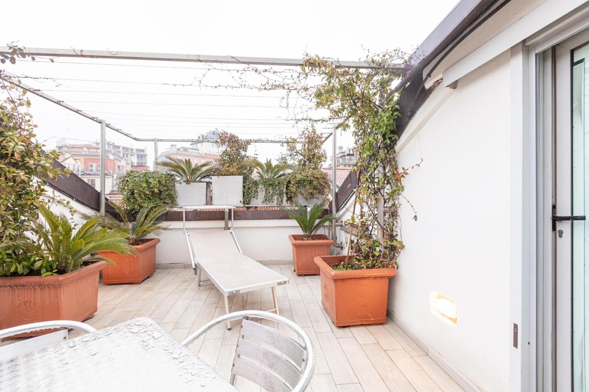 Monte Napoleone Split-Level Terrace Apartment - Top Collection Milano Dış mekan fotoğraf